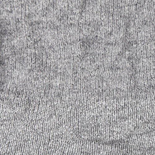 Mint Velvet Womens Grey  Knit Pullover Jumper Size 10
