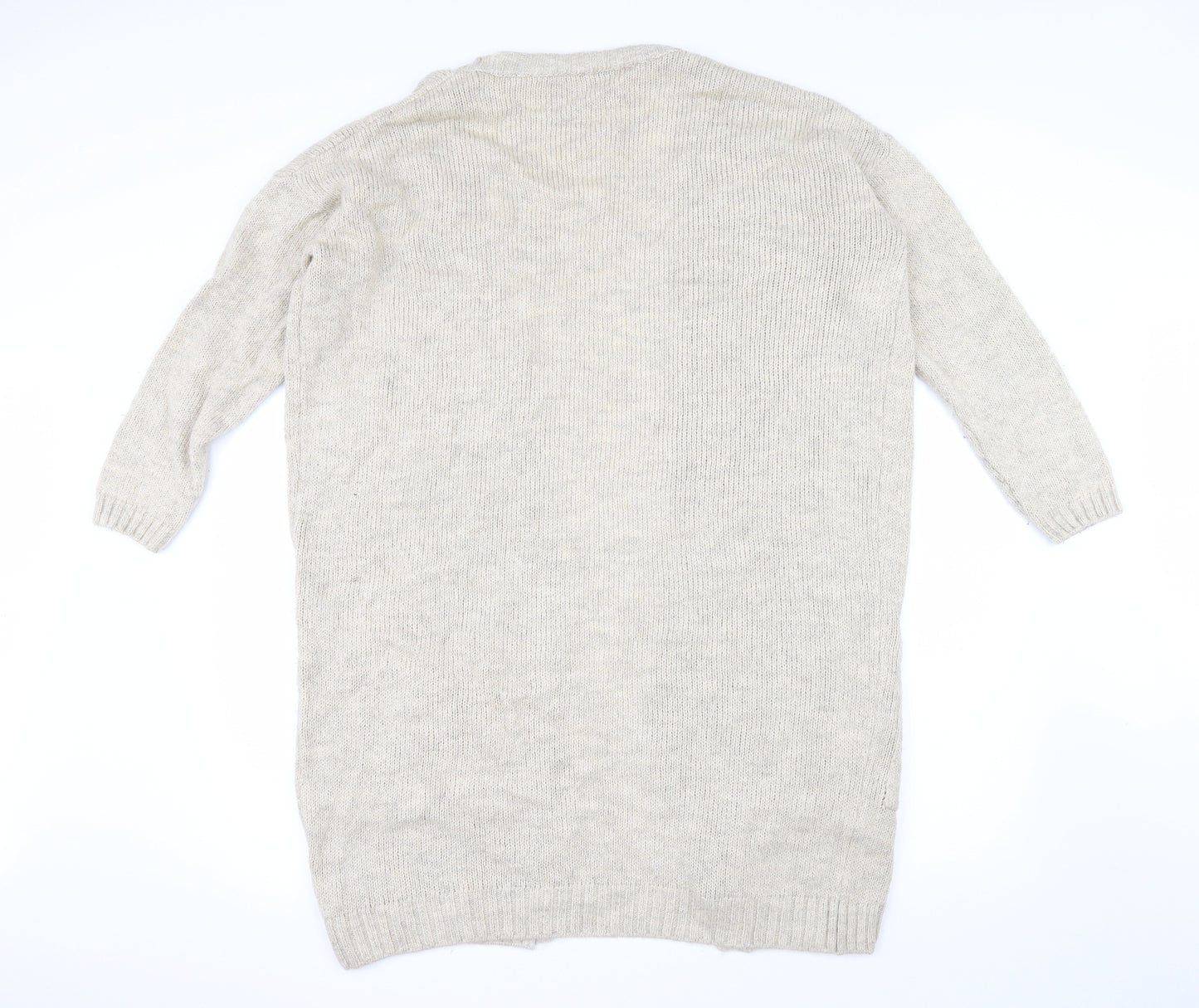 George Mens Beige   Cardigan Jumper Size M