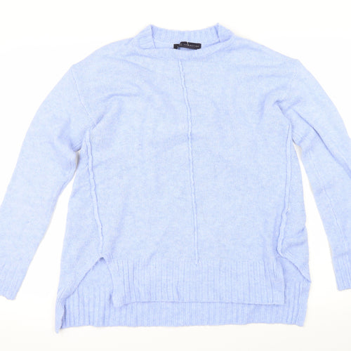 Marks & Spencer Womens Blue  Knit Pullover Jumper Size S