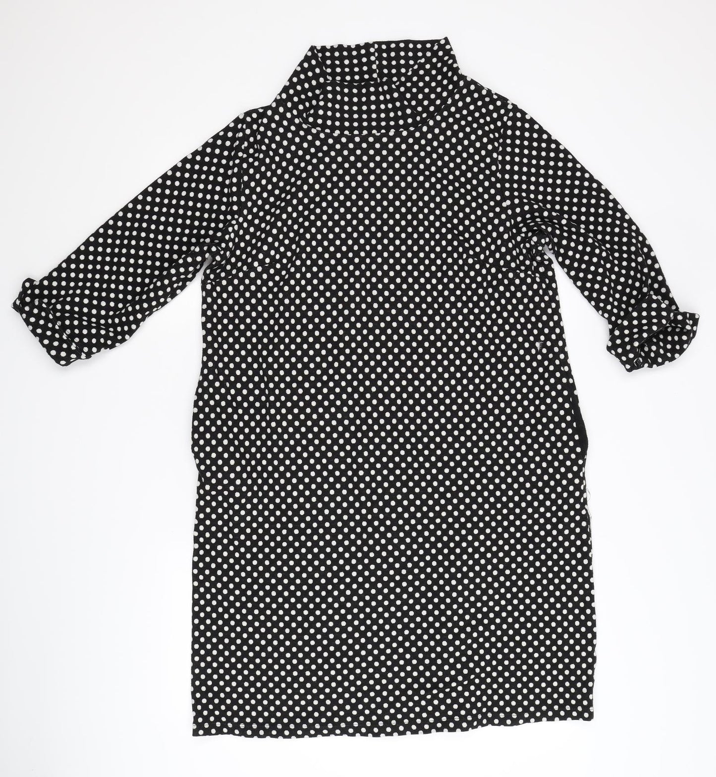 TU Womens Black Polka Dot  Slip Dress  Size 18