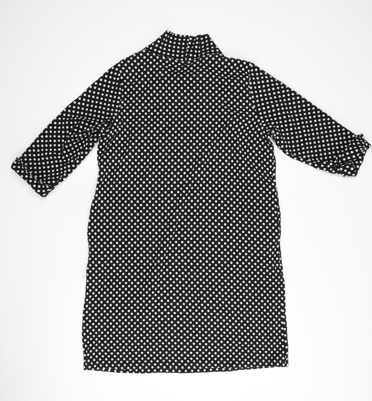 TU Womens Black Polka Dot  Slip Dress  Size 18