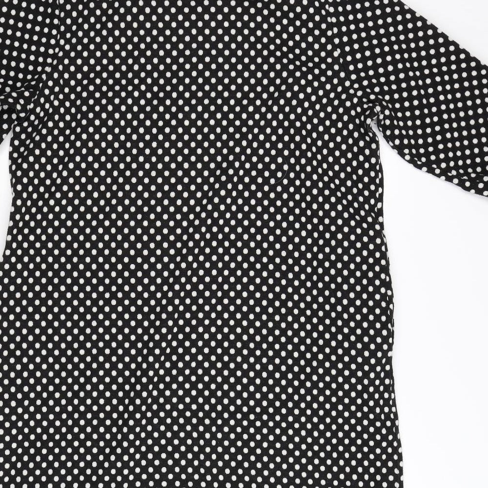 TU Womens Black Polka Dot  Slip Dress  Size 18