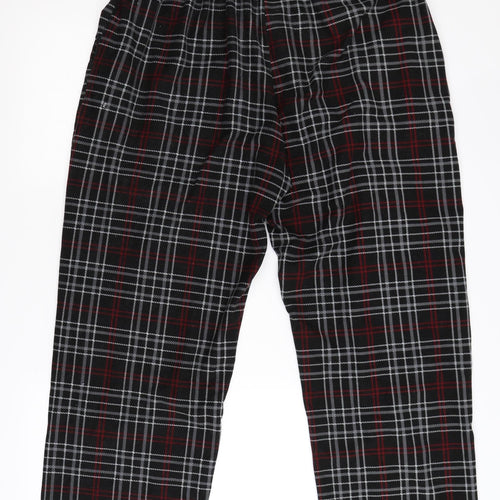 Guniness Mens Black Plaid   Pyjama Pants Size M  - Guinness