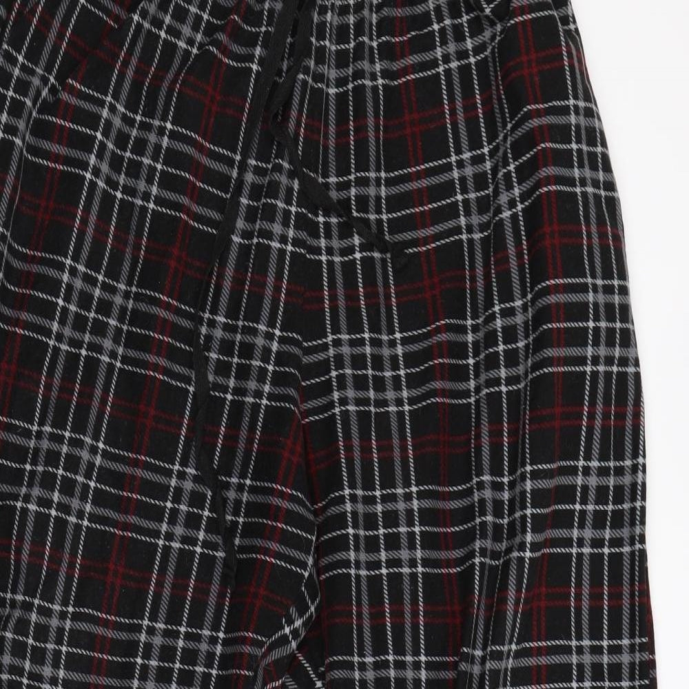 Guniness Mens Black Plaid   Pyjama Pants Size M  - Guinness