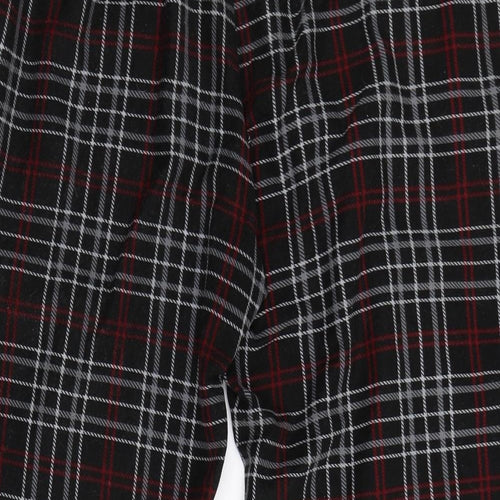 Guniness Mens Black Plaid   Pyjama Pants Size M  - Guinness