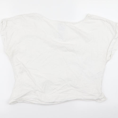 NEXT Womens White   Basic T-Shirt Size 16