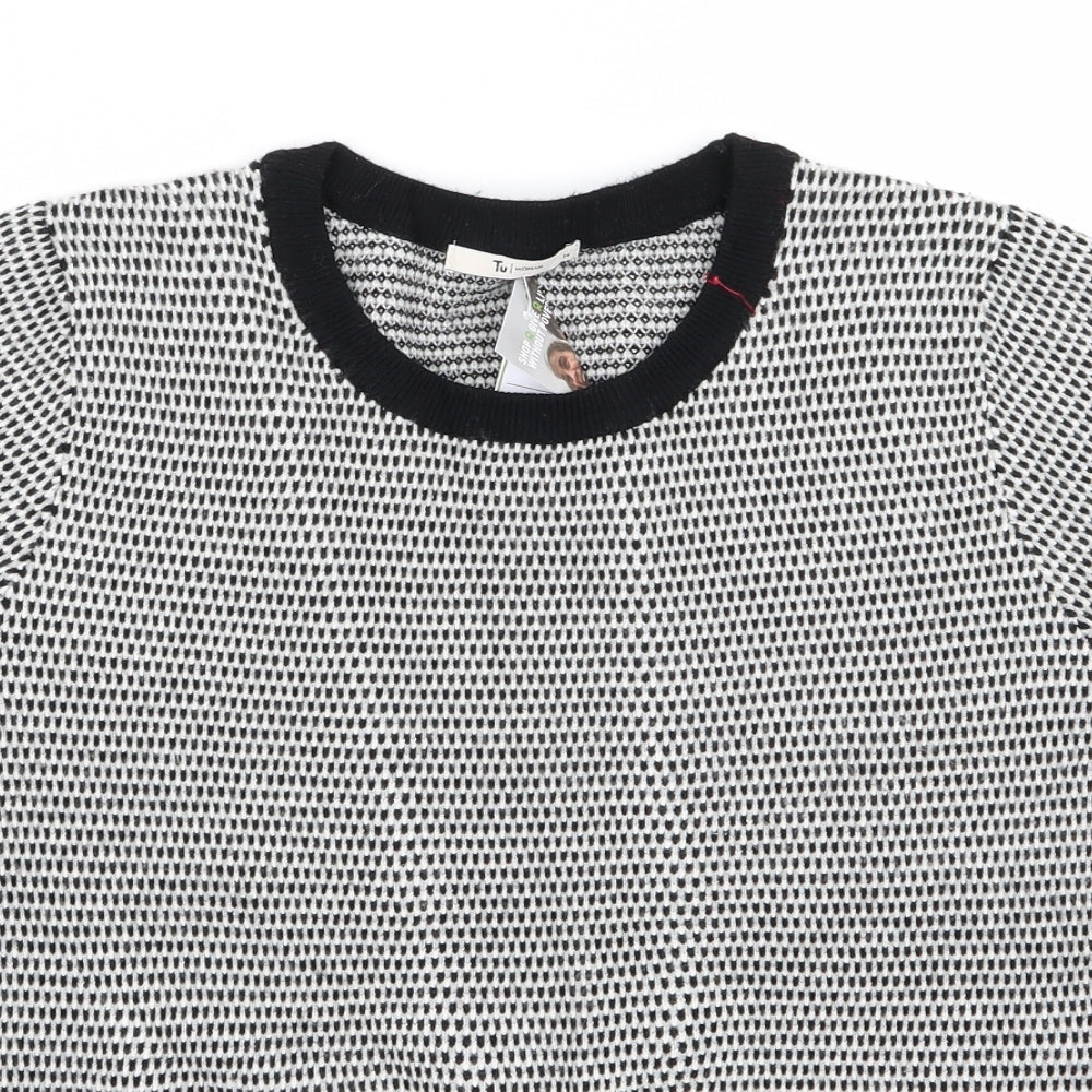 TU Womens Grey   Basic T-Shirt Size 14