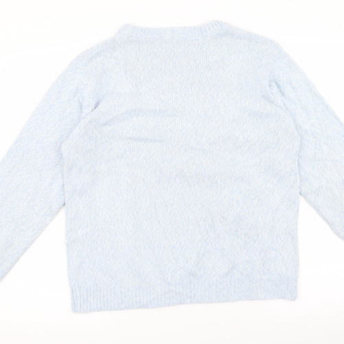 Preworn Womens Blue   Pullover Jumper Size L
