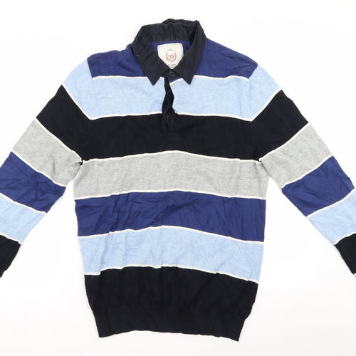 Preworn Womens Multicoloured Striped  Pullover Jumper Size M