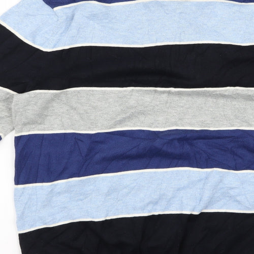 Preworn Womens Multicoloured Striped  Pullover Jumper Size M