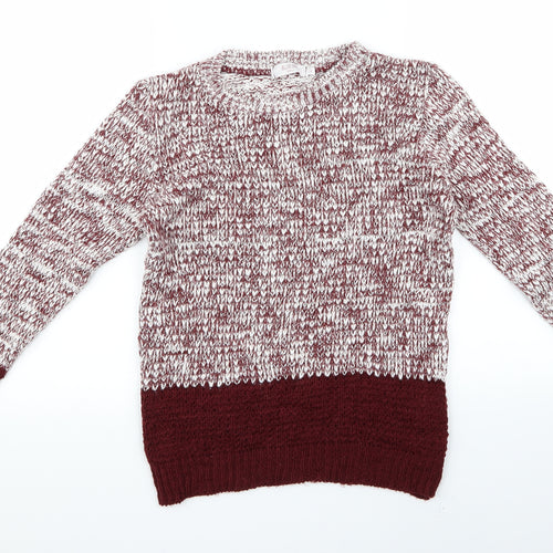 Blue Inc Womens Red   Pullover Jumper Size 8