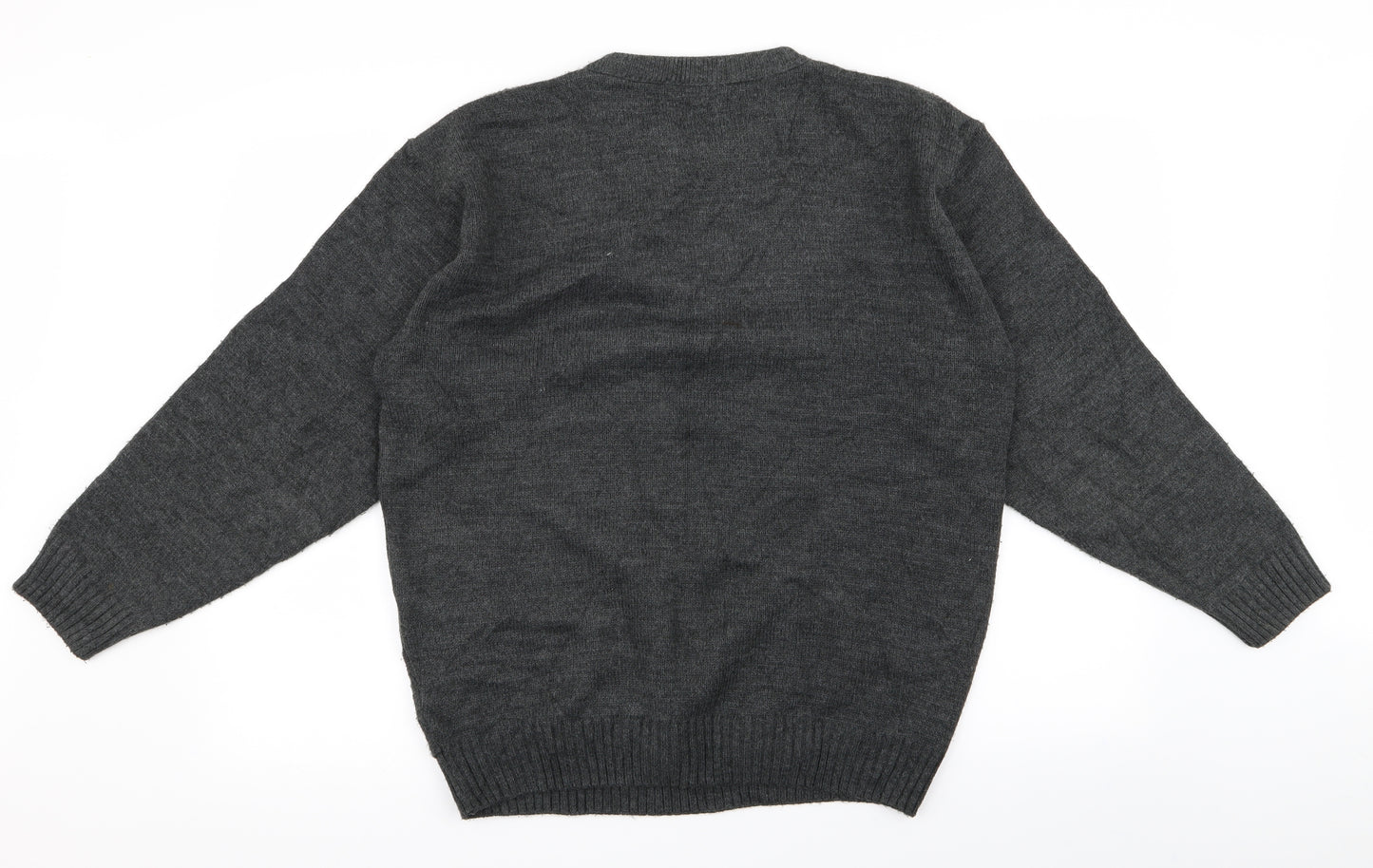 Streamline Womens Grey  Rayon Pullover Jumper Size M