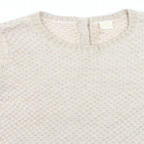 Preworn Womens Beige   Pullover Jumper Size S