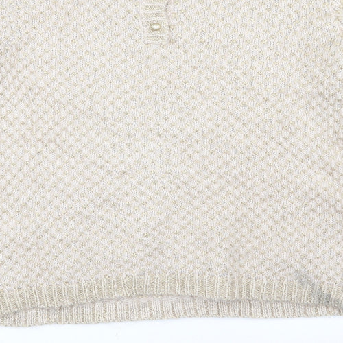 Preworn Womens Beige   Pullover Jumper Size S