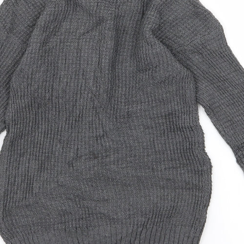 pep co Girls Grey   Jumper Dress  Size 7 Years