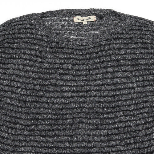 twisted muse  Womens Grey   Pullover Jumper Size L