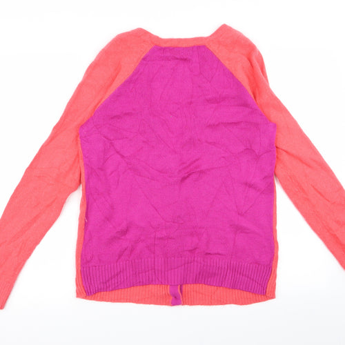 Gap Womens Pink  Rayon Cardigan Jumper Size M