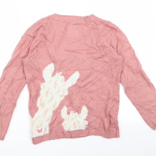 fatface Womens Pink   Pullover Jumper Size 12