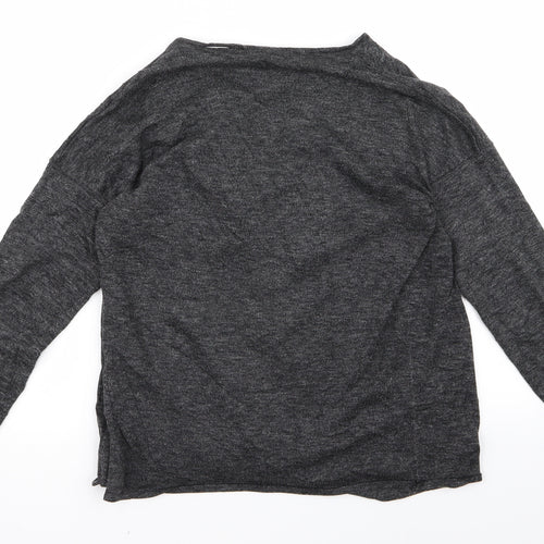 H&M Womens Grey   Cardigan Jumper Size S