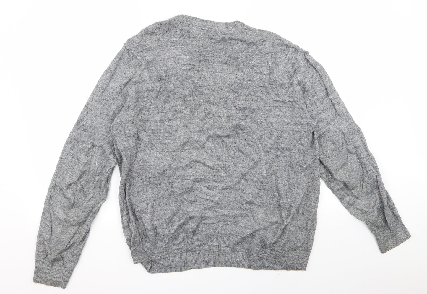 Ty Mens Grey   Pullover Jumper Size L