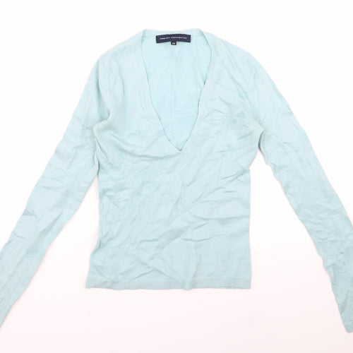 French Connection Womens Blue   Pullover Jumper Size XS