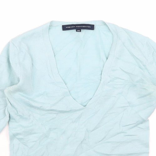 French Connection Womens Blue   Pullover Jumper Size XS