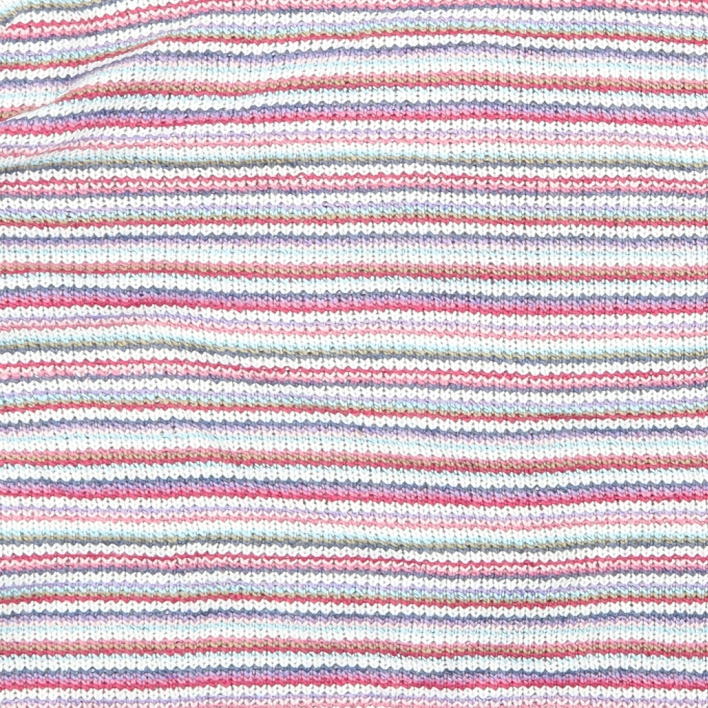 peruna Womens Multicoloured Striped  Cardigan Jumper Size XL