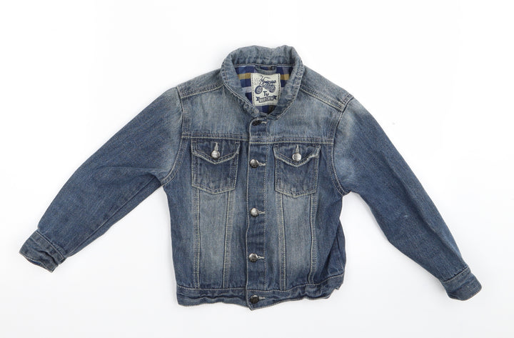 TU Girls Blue   Jacket  Size 3 Years