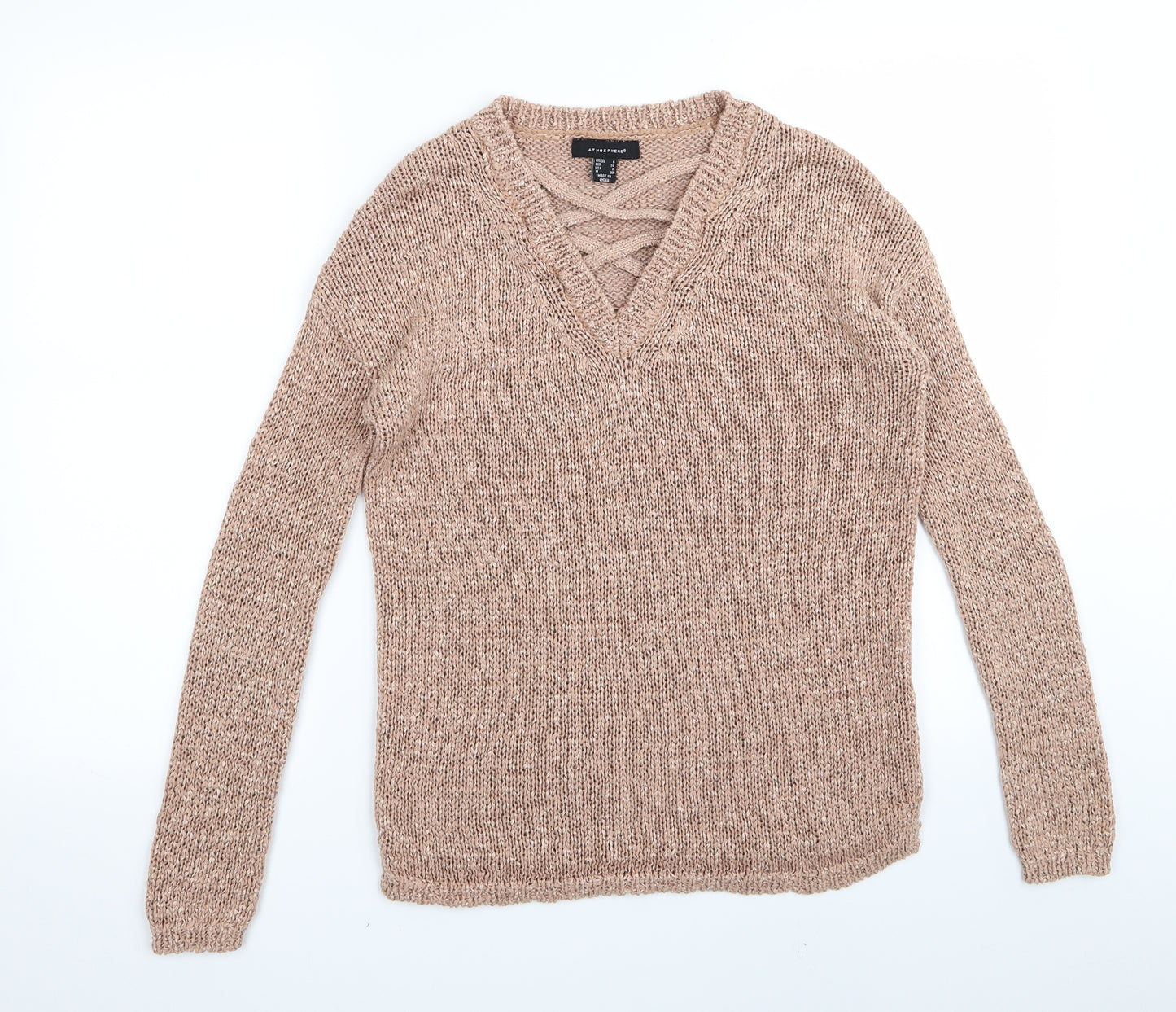 atmoshere Womens Beige   Pullover Jumper Size 6