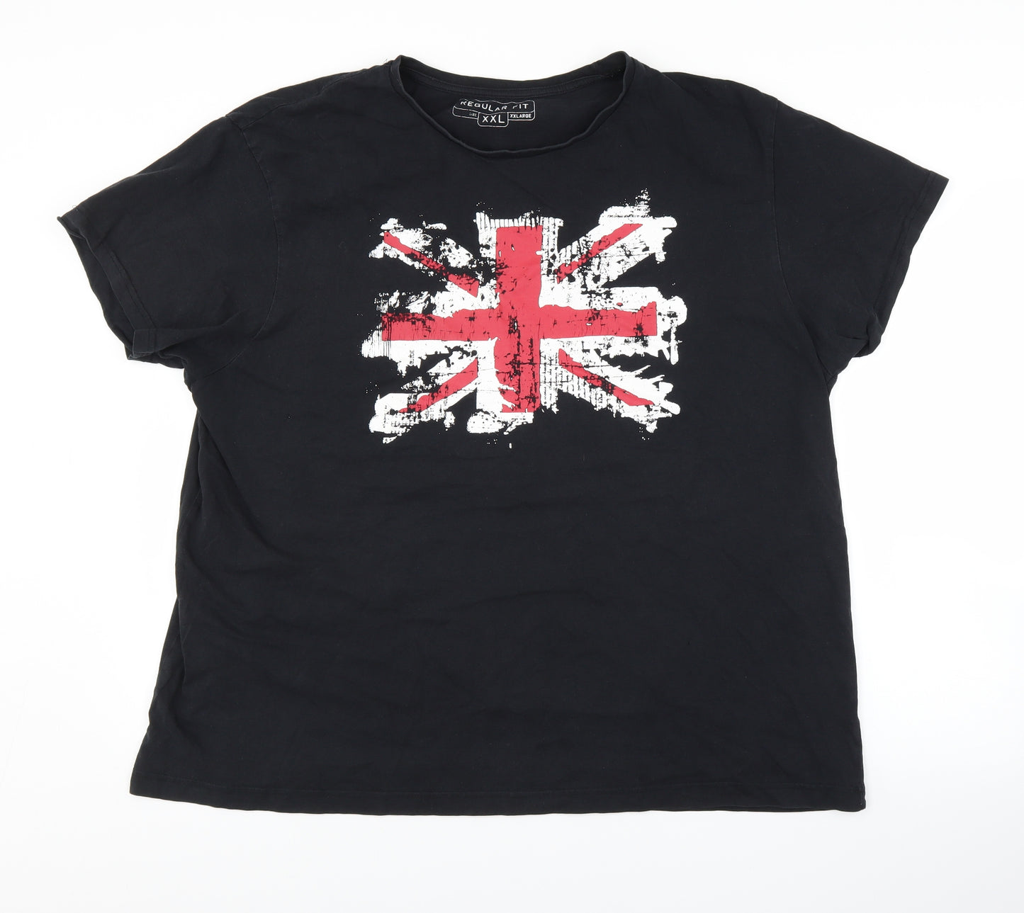 Primark Mens Black    T-Shirt Size 2XL