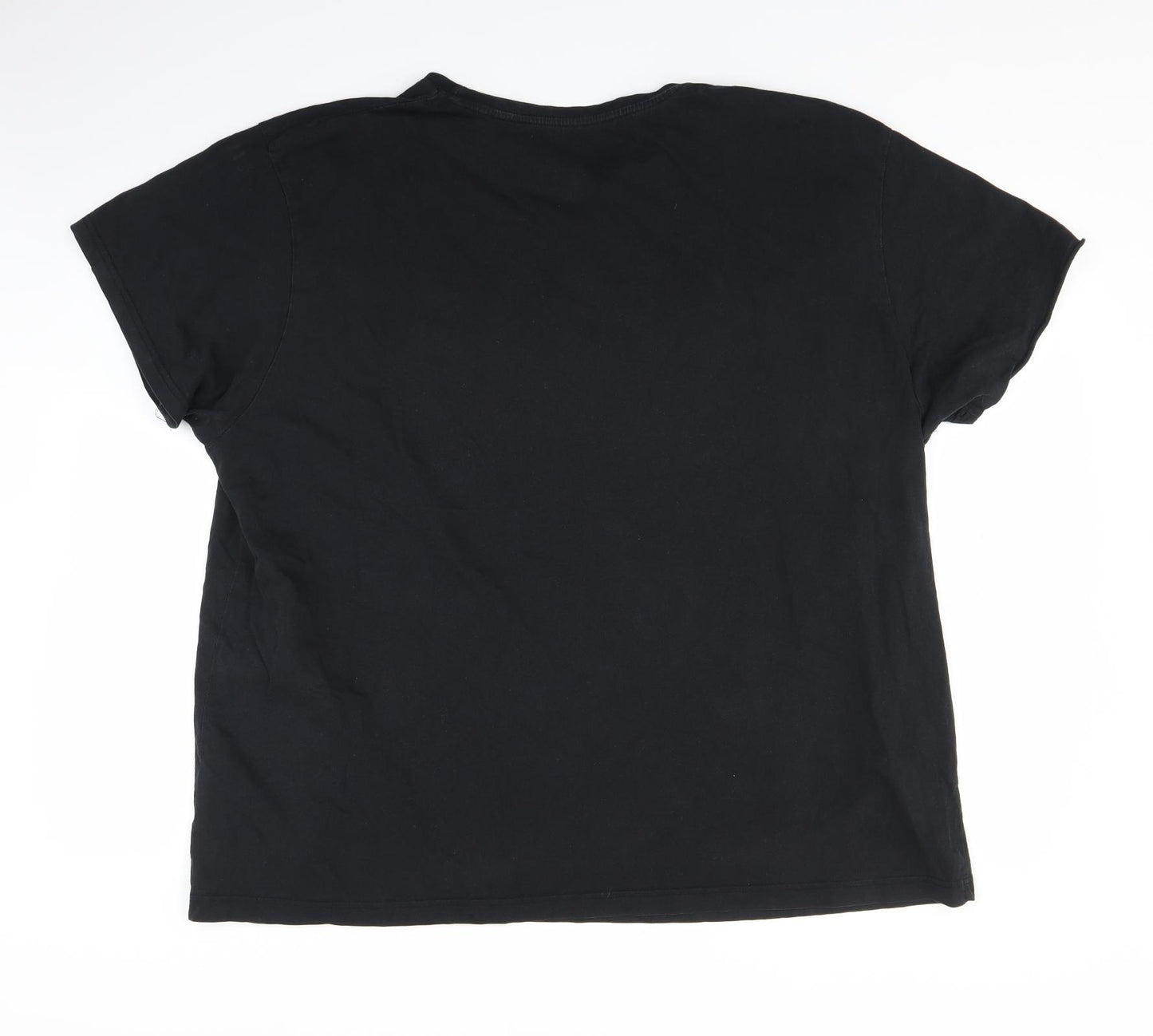 Primark Mens Black    T-Shirt Size 2XL