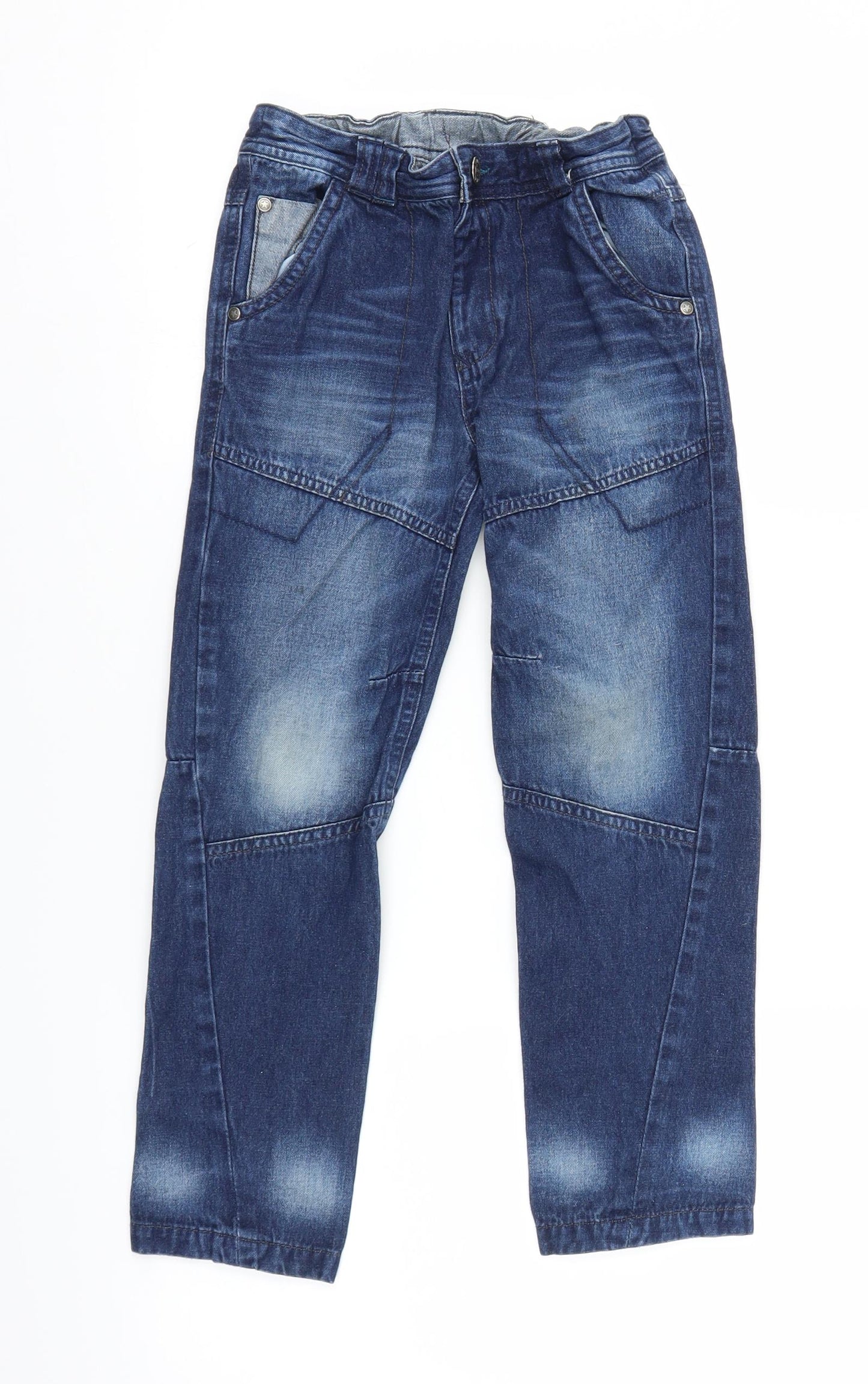 George Boys Blue  Denim Straight Jeans Size 5-6 Years