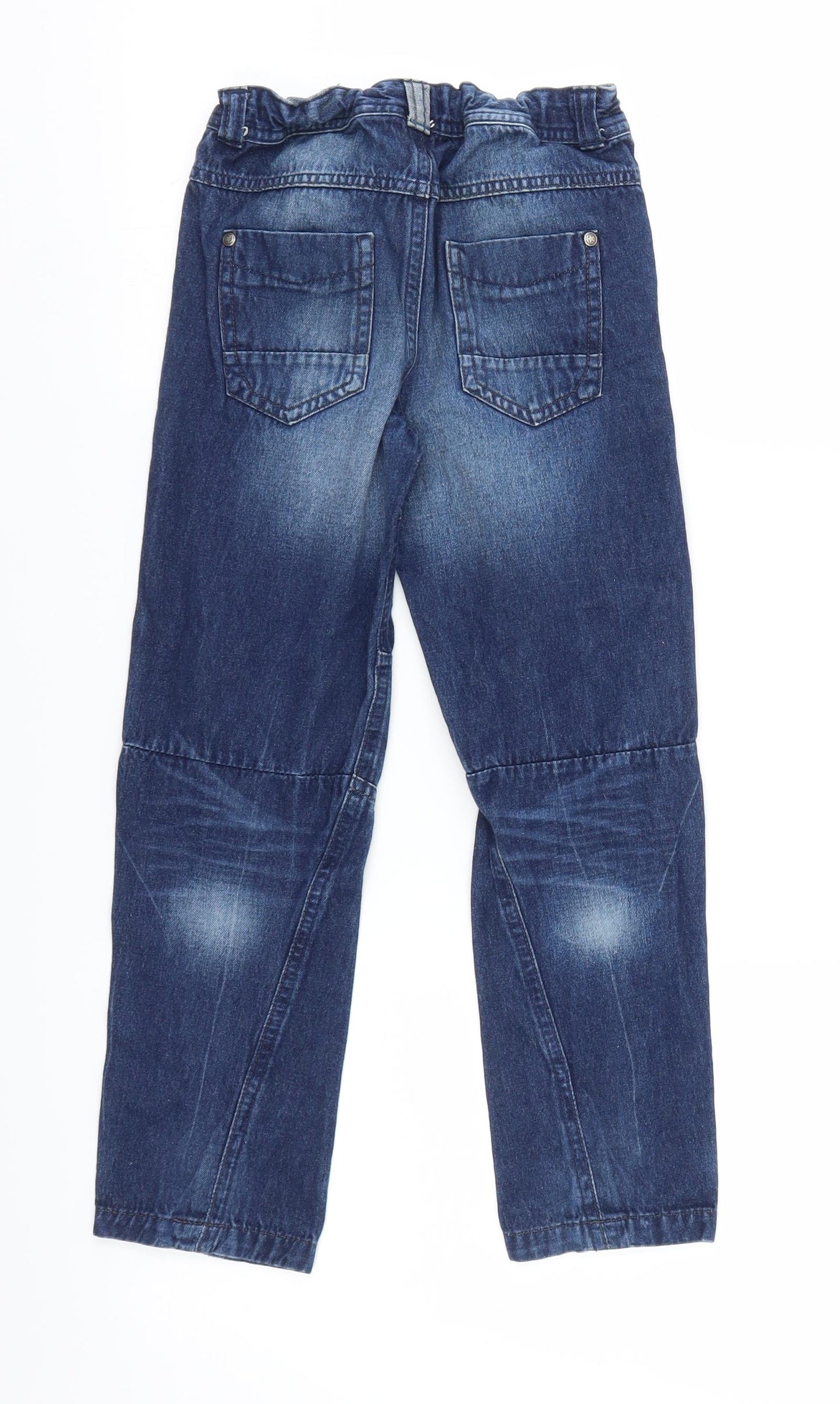 George Boys Blue  Denim Straight Jeans Size 5-6 Years