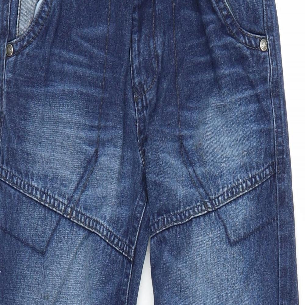 George Boys Blue  Denim Straight Jeans Size 5-6 Years