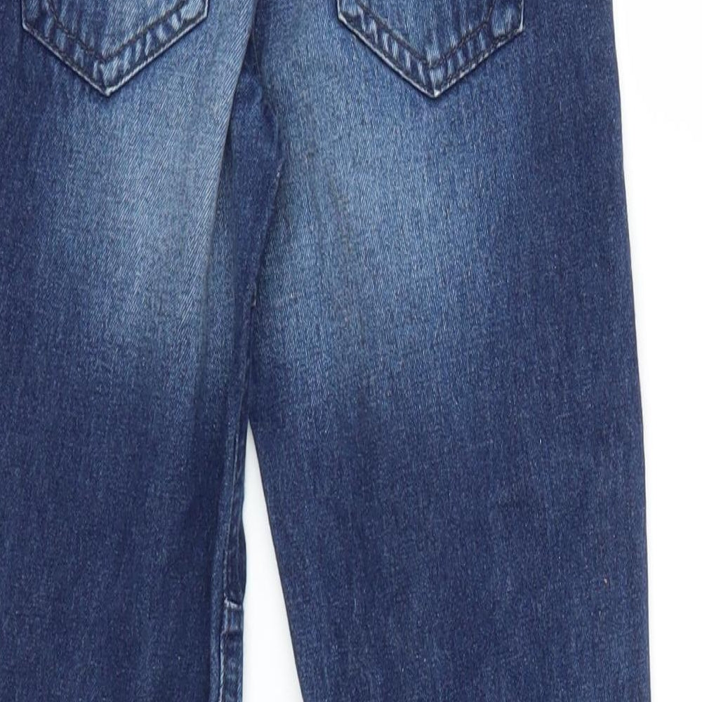 George Boys Blue  Denim Straight Jeans Size 5-6 Years