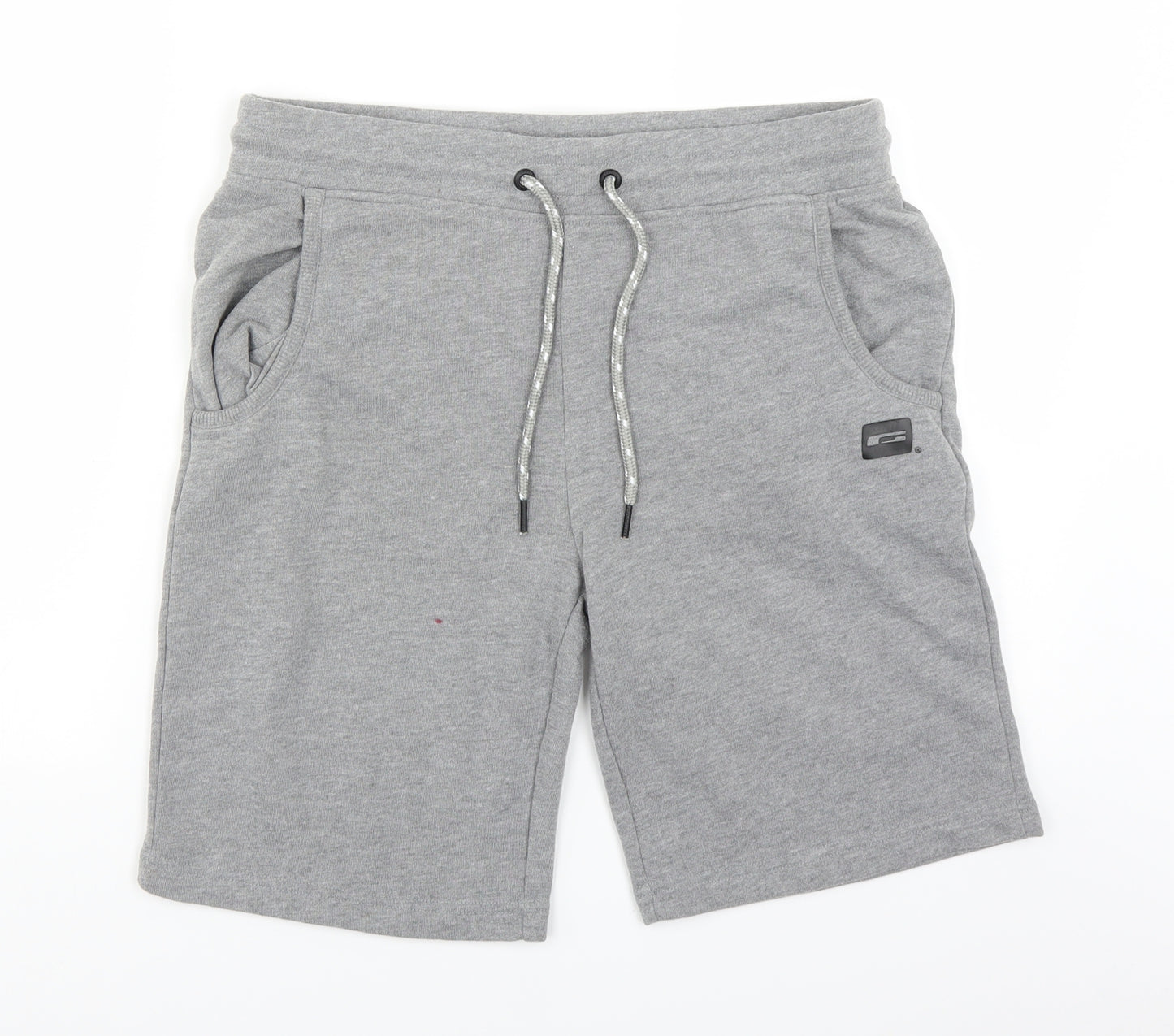 JACK & JONES Mens Grey   Sweat Shorts Size L
