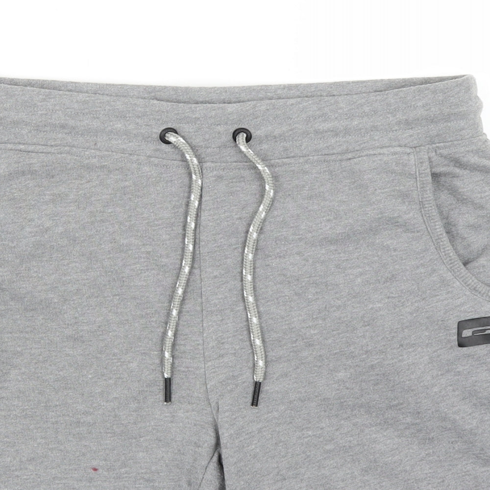 JACK & JONES Mens Grey   Sweat Shorts Size L