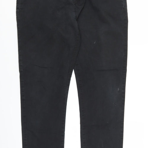 ACW85 Womens Black  Denim Straight Jeans Size 36 L27 in