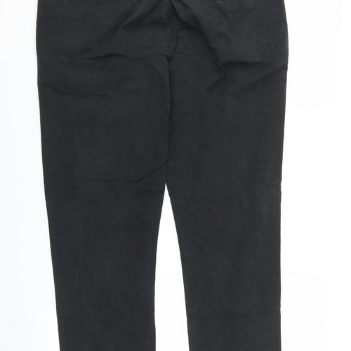 ACW85 Womens Black  Denim Straight Jeans Size 36 L27 in