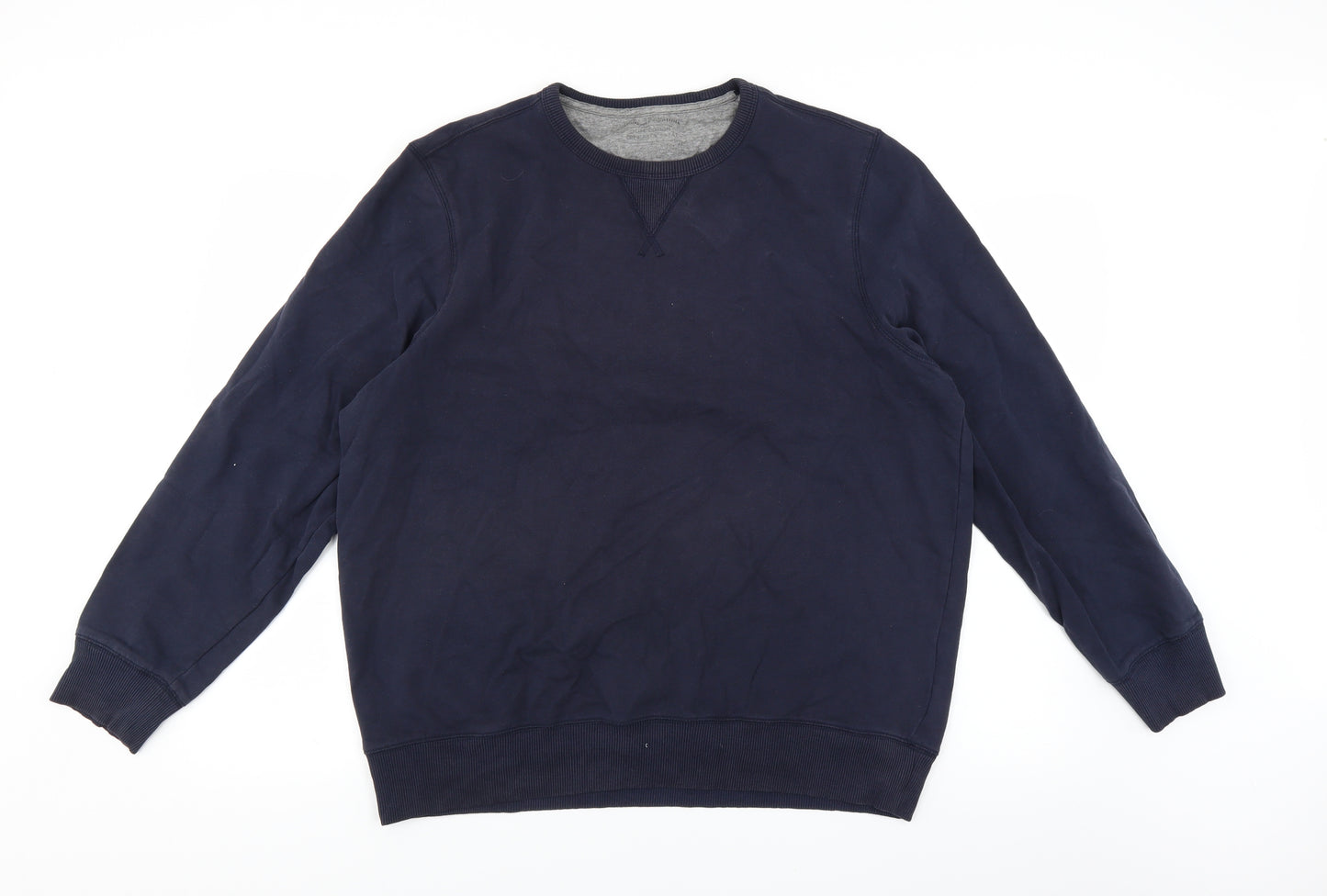 Marks and Spencer Mens Blue   Pullover Jumper Size XL
