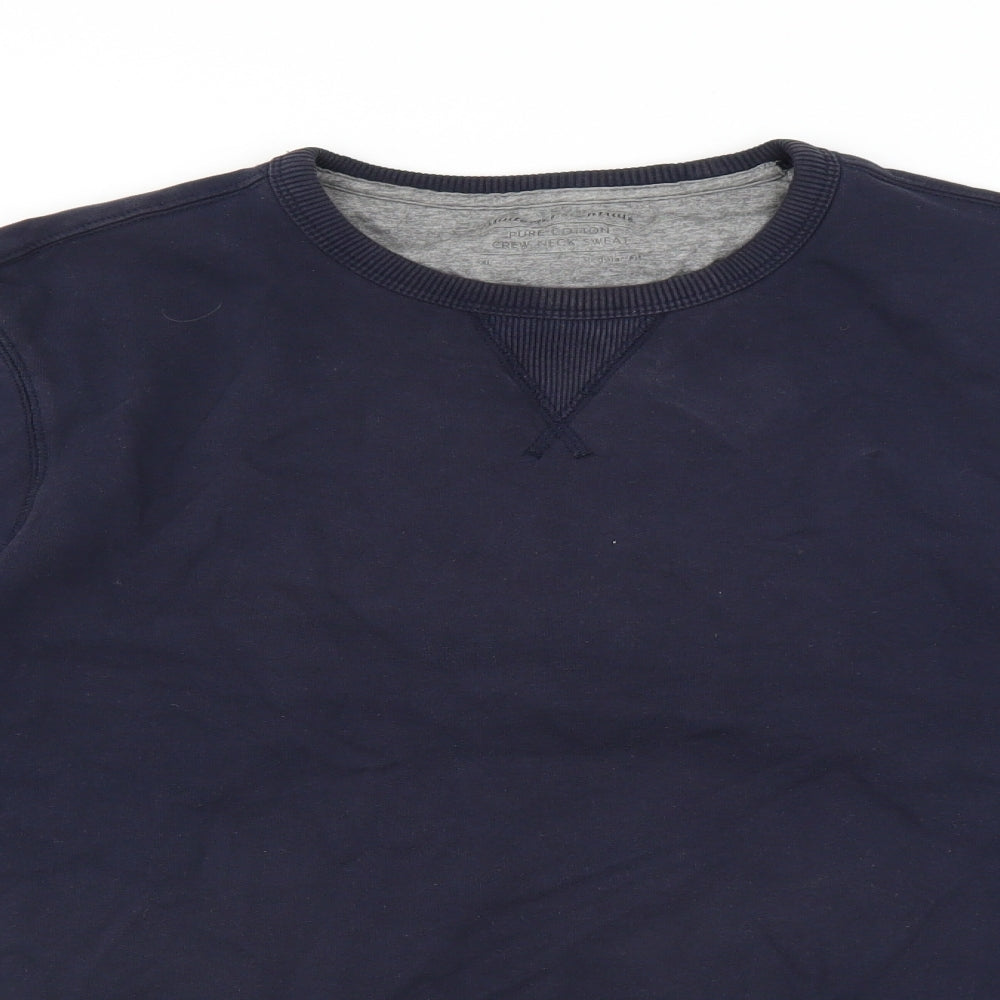 Marks and Spencer Mens Blue   Pullover Jumper Size XL