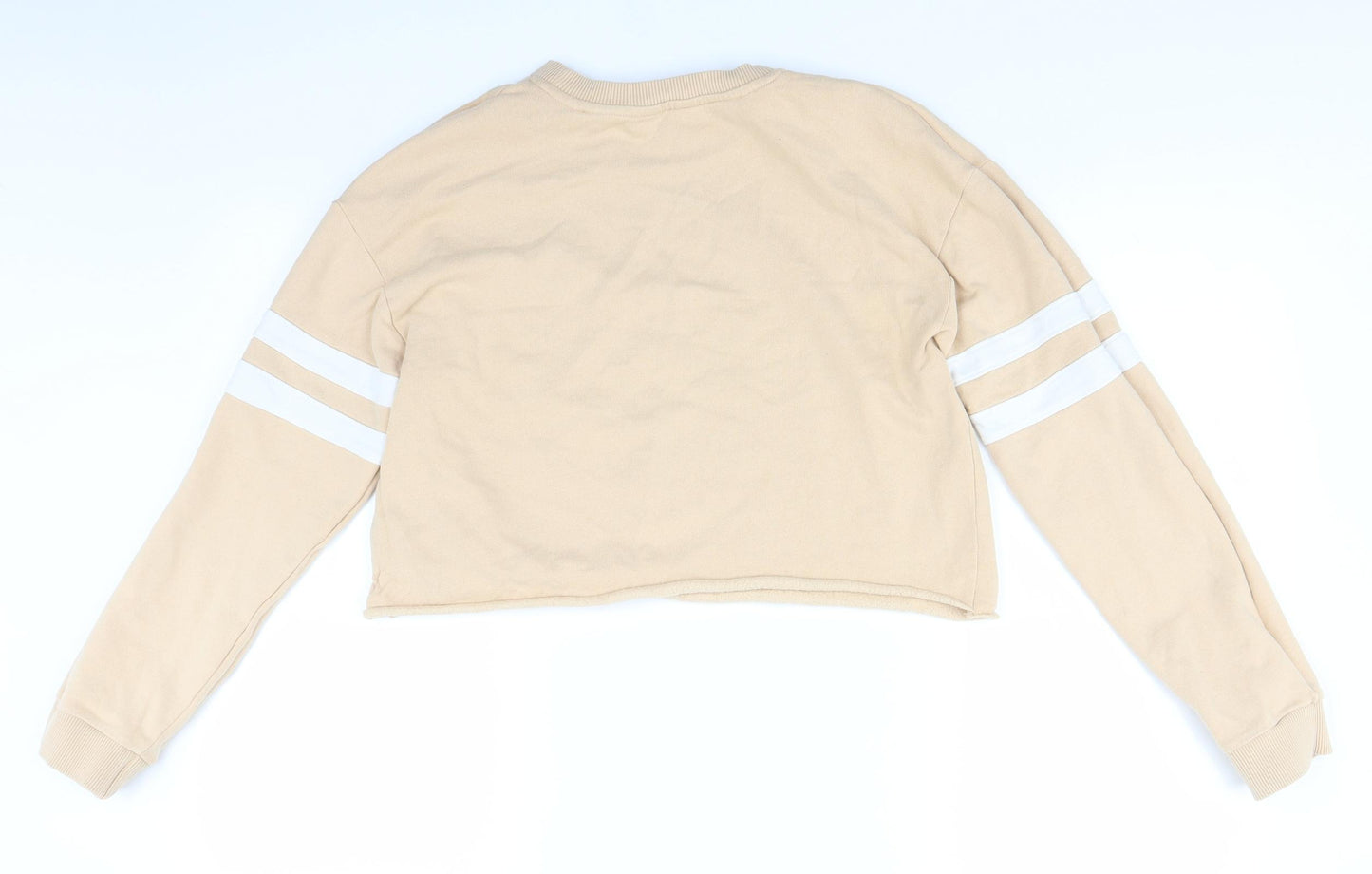 Miss Selfridge Womens Brown   Pullover Jumper Size 10  - cropped