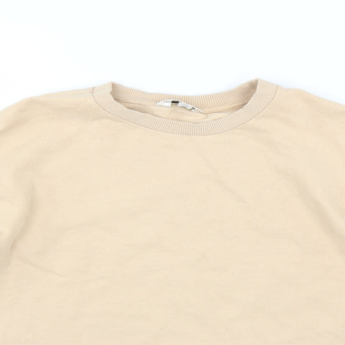 Miss Selfridge Womens Brown   Pullover Jumper Size 10  - cropped