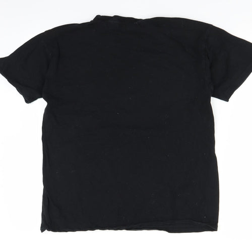 Boohoo Womens Black   Basic T-Shirt Size M