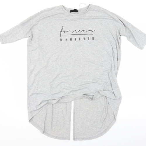 Atmosphere Womens Grey   Basic Blouse Size 10  - OVERSIZED
