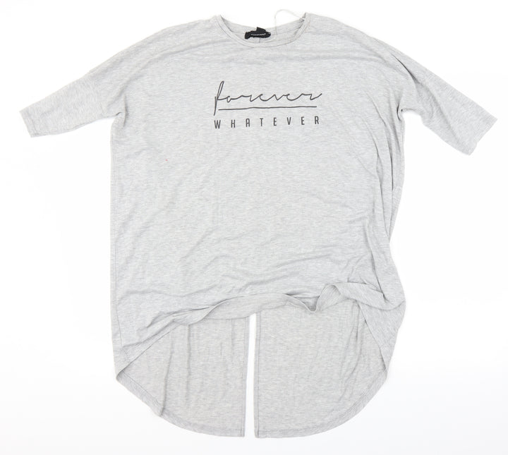 Atmosphere Womens Grey   Basic Blouse Size 10  - OVERSIZED
