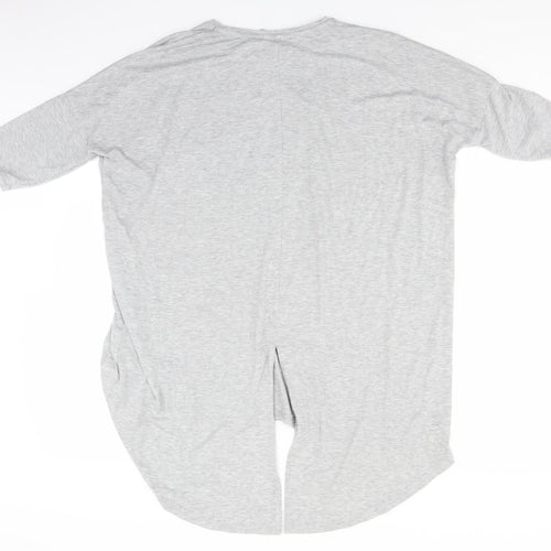 Atmosphere Womens Grey   Basic Blouse Size 10  - OVERSIZED