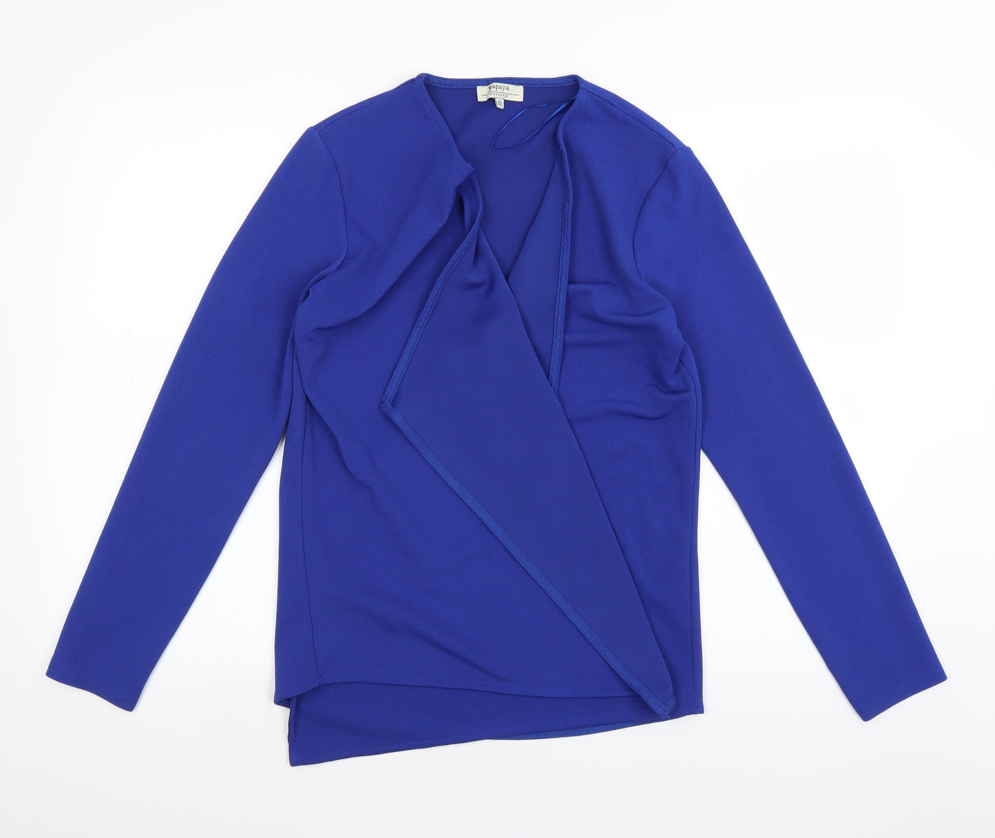 Papaya Womens Blue   Cardigan Jumper Size 12