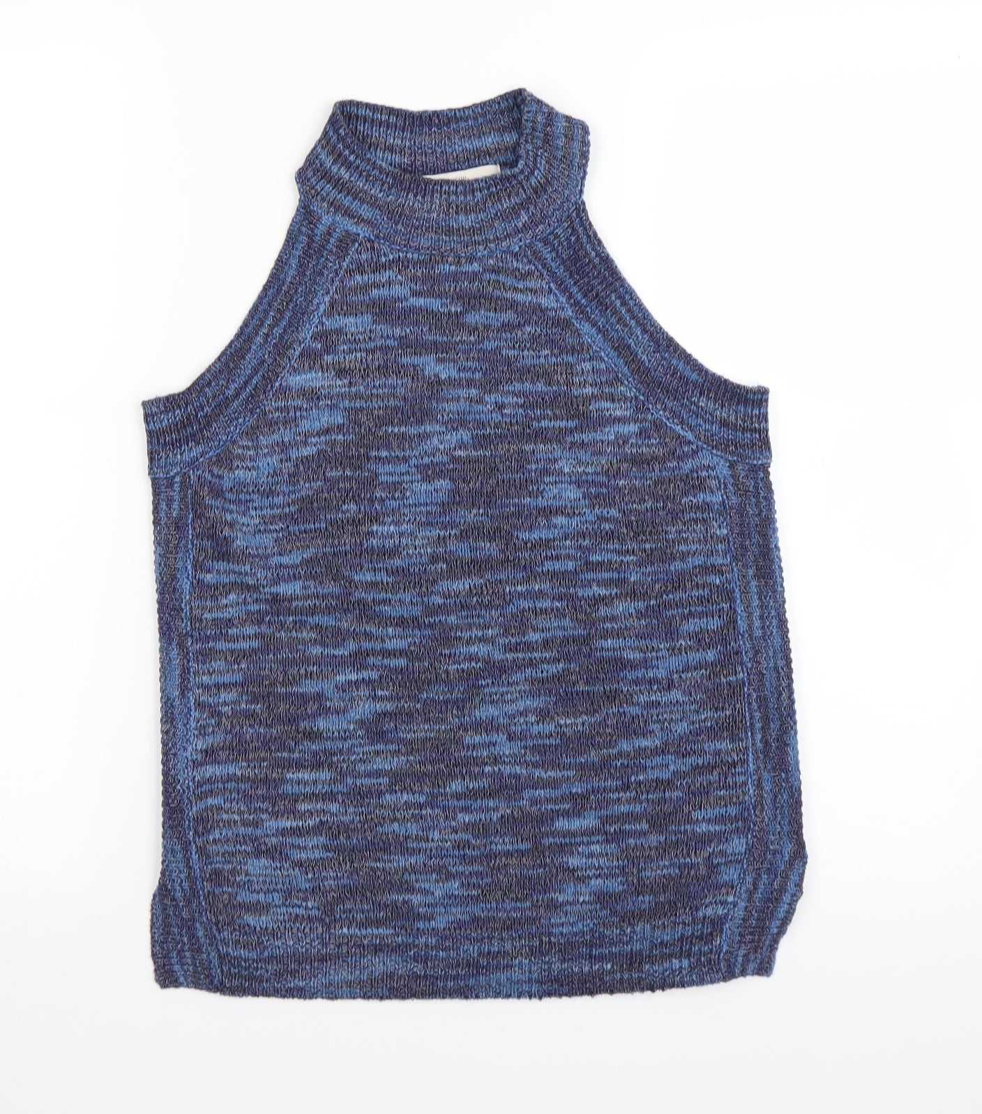 George Womens Blue  Knit Pullover Jumper Size 8