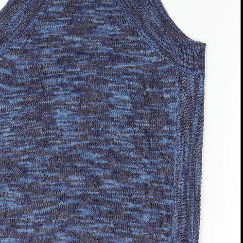 George Womens Blue  Knit Pullover Jumper Size 8